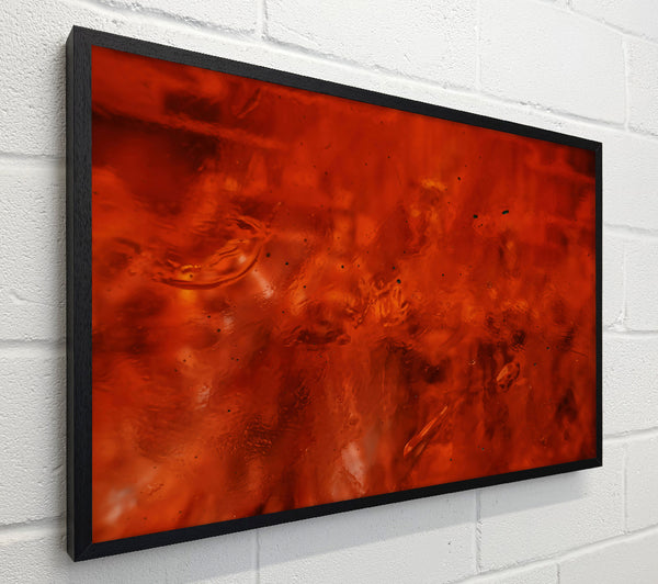 Crimson Fire Reflections