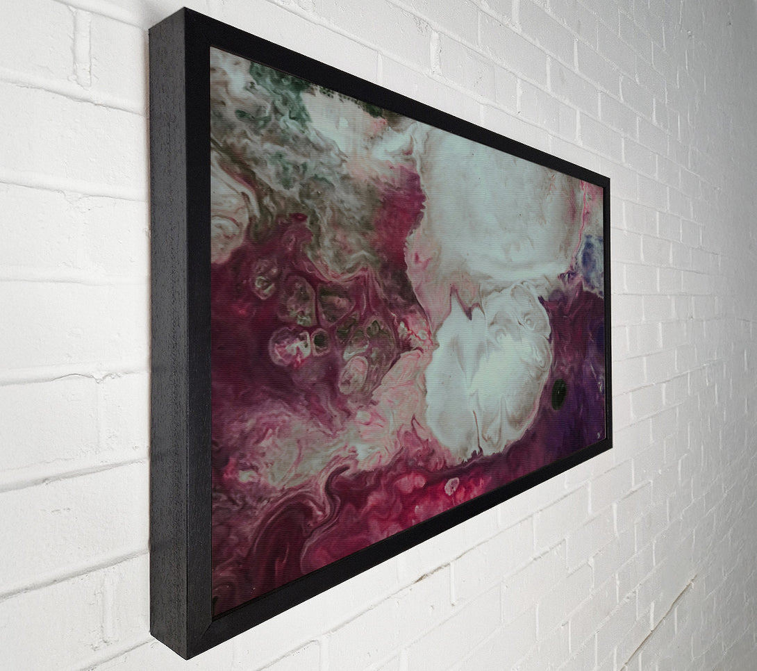  A Canvas Print of Crimson Cloud Swirl Canvas Wall Art