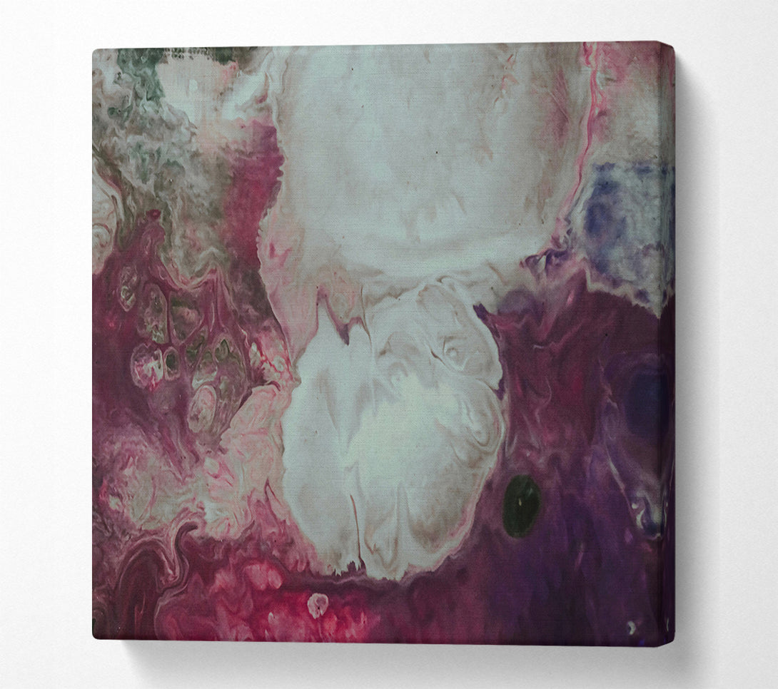  A Canvas Print of Crimson Cloud Swirl Canvas Wall Art