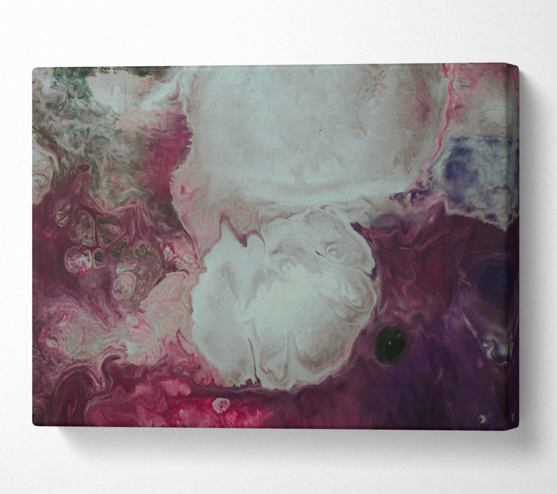  A Canvas Print of Crimson Cloud Swirl Canvas Wall Art