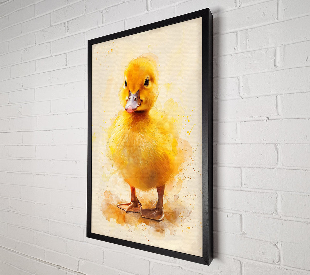  A Canvas Print of Golden Duckling Dreams Canvas Wall Art