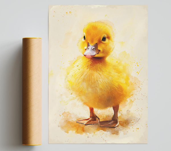 Golden Duckling Dreams Print