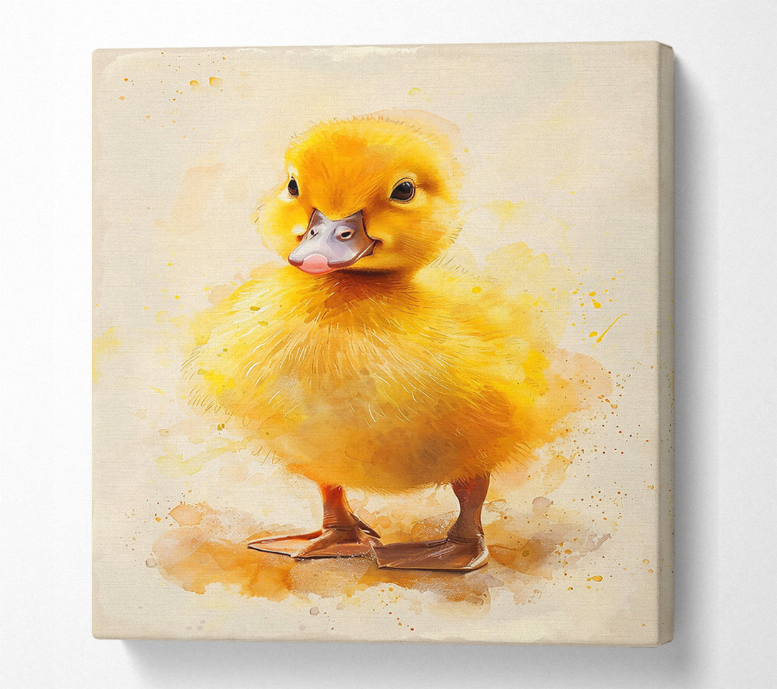  A Canvas Print of Golden Duckling Dreams Canvas Wall Art