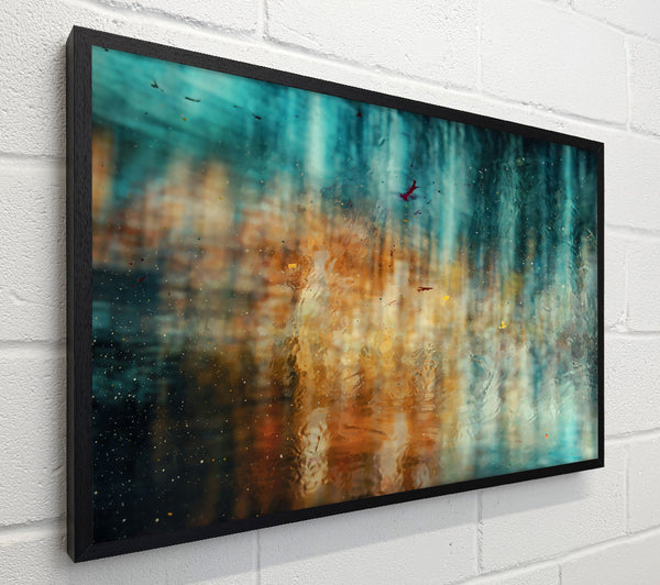 Teal Water Reflections