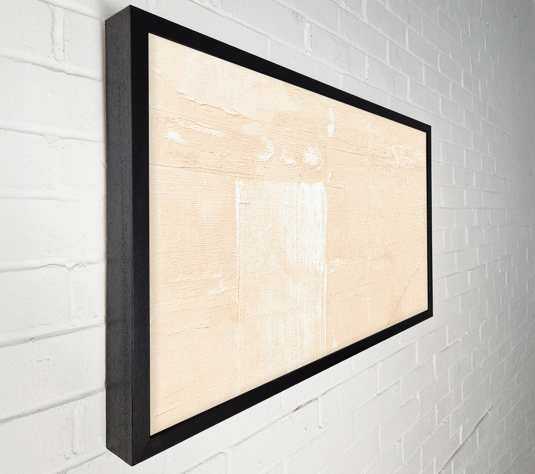  A Canvas Print of Creamy Canvas Strokes Canvas Wall Art