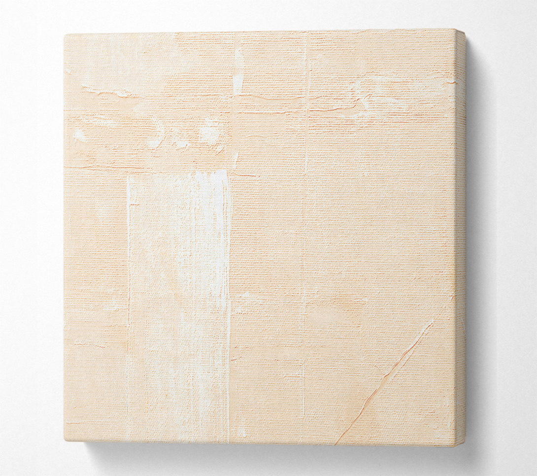  A Canvas Print of Creamy Canvas Strokes Canvas Wall Art