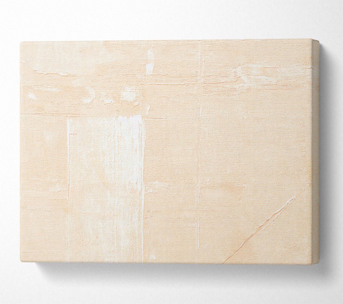 A Canvas Print of Creamy Canvas Strokes Canvas Wall Art