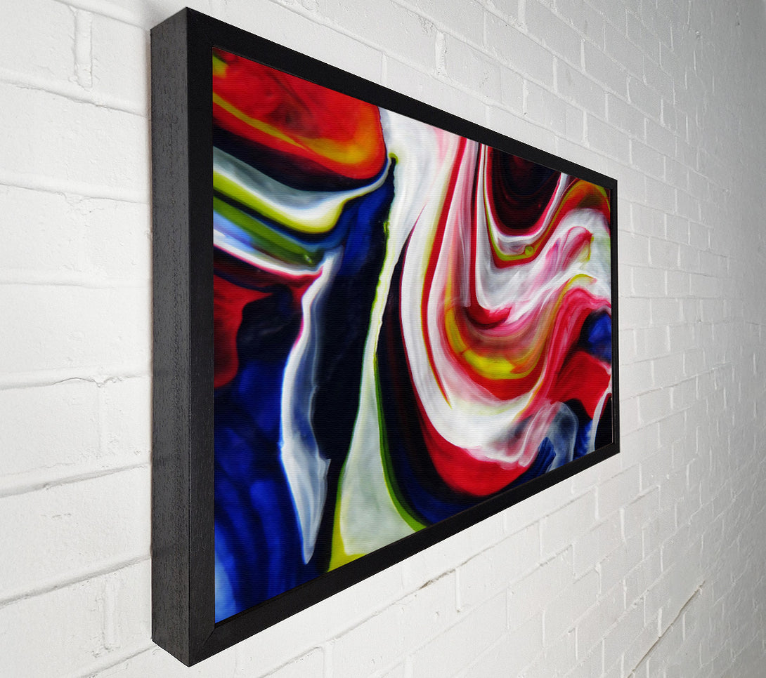  A Canvas Print of White Swirling Dreams Canvas Wall Art
