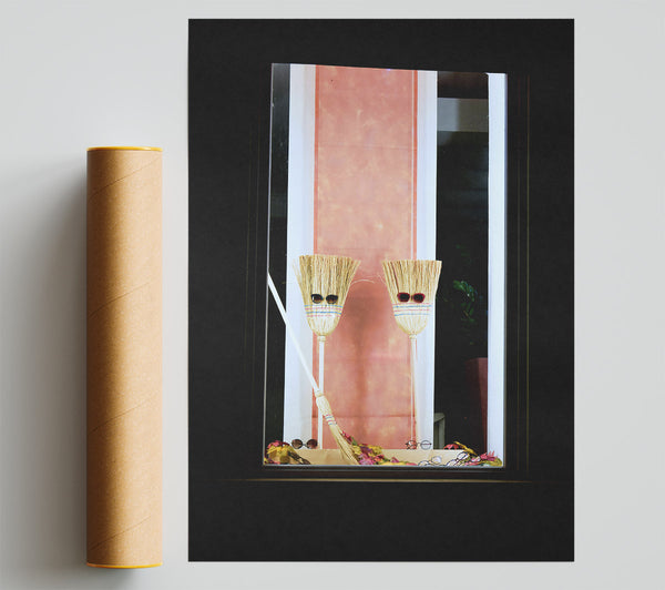 Peachy Broomstick Vision Poster