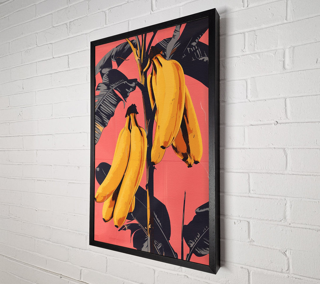  A Canvas Print of Bolf Bananas Canvas Print
