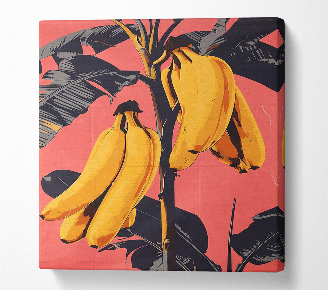  A Canvas Print of Bolf Bananas Canvas Print