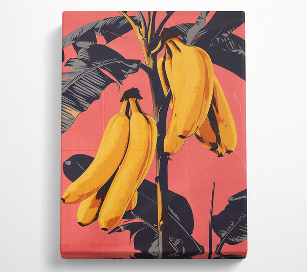  A Canvas Print of Bolf Bananas Canvas Print