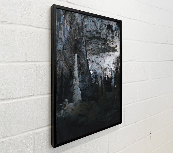 Gray Stalactites And Stone
