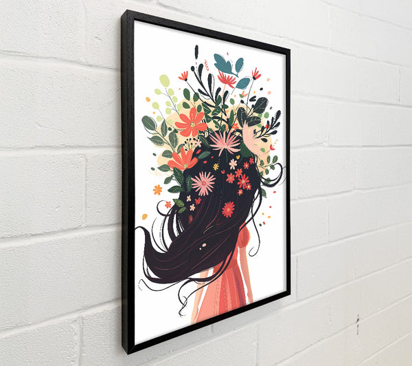 Coral Floral Bloom