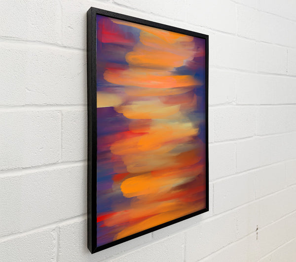Orange Sunset Layers