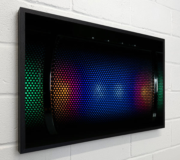 Blue Speaker Grid