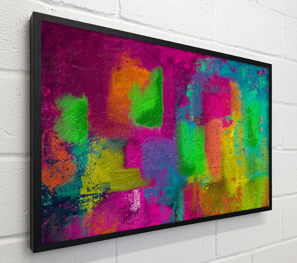 Vibrant Pink Abstraction