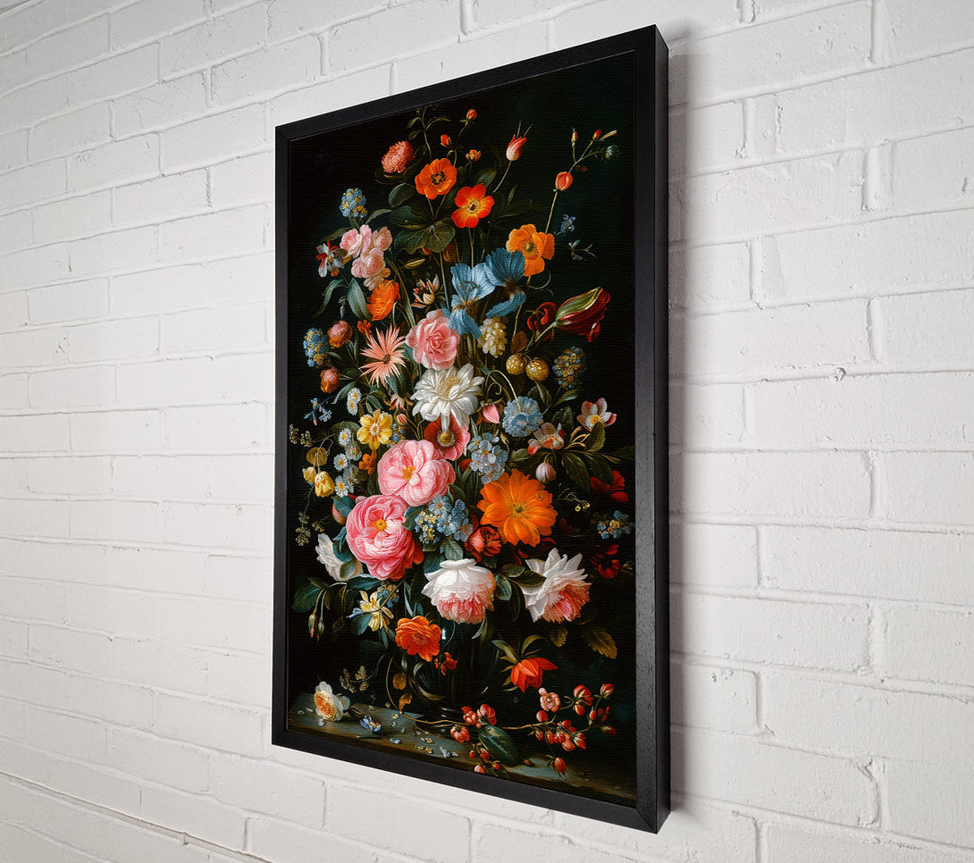  A Canvas Print of Bouquet Of Flowers Canvas Art