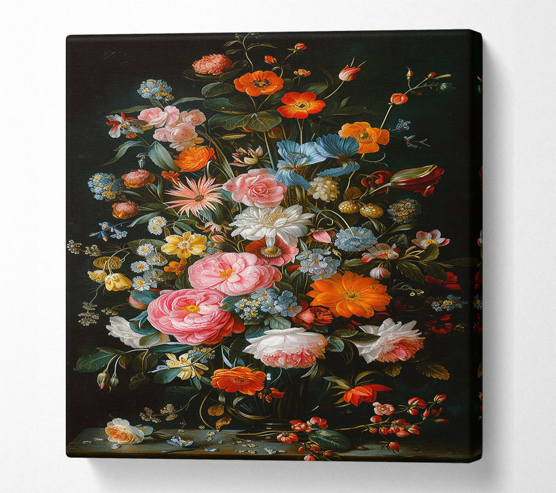  A Canvas Print of Bouquet Of Flowers Canvas Art