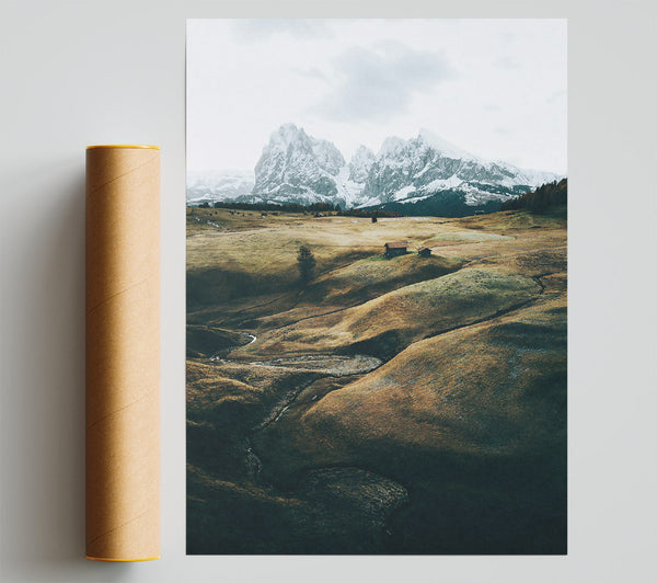 Golden Valley Serenity Giclee Print
