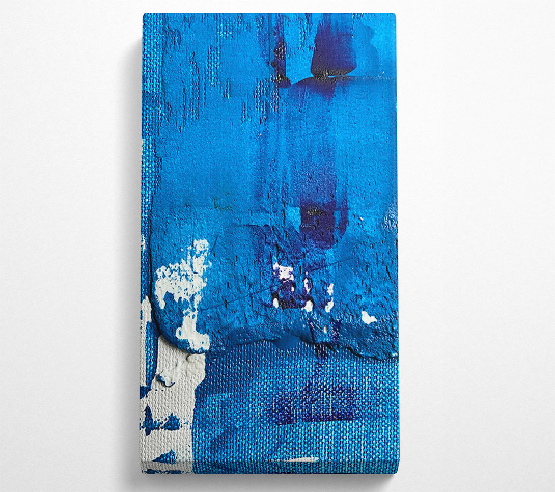  A Canvas Print of Azure Canvas Strokes Canvas Wall Art