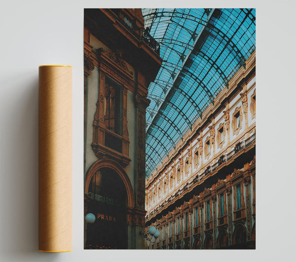 Blue Sky Galleria Poster