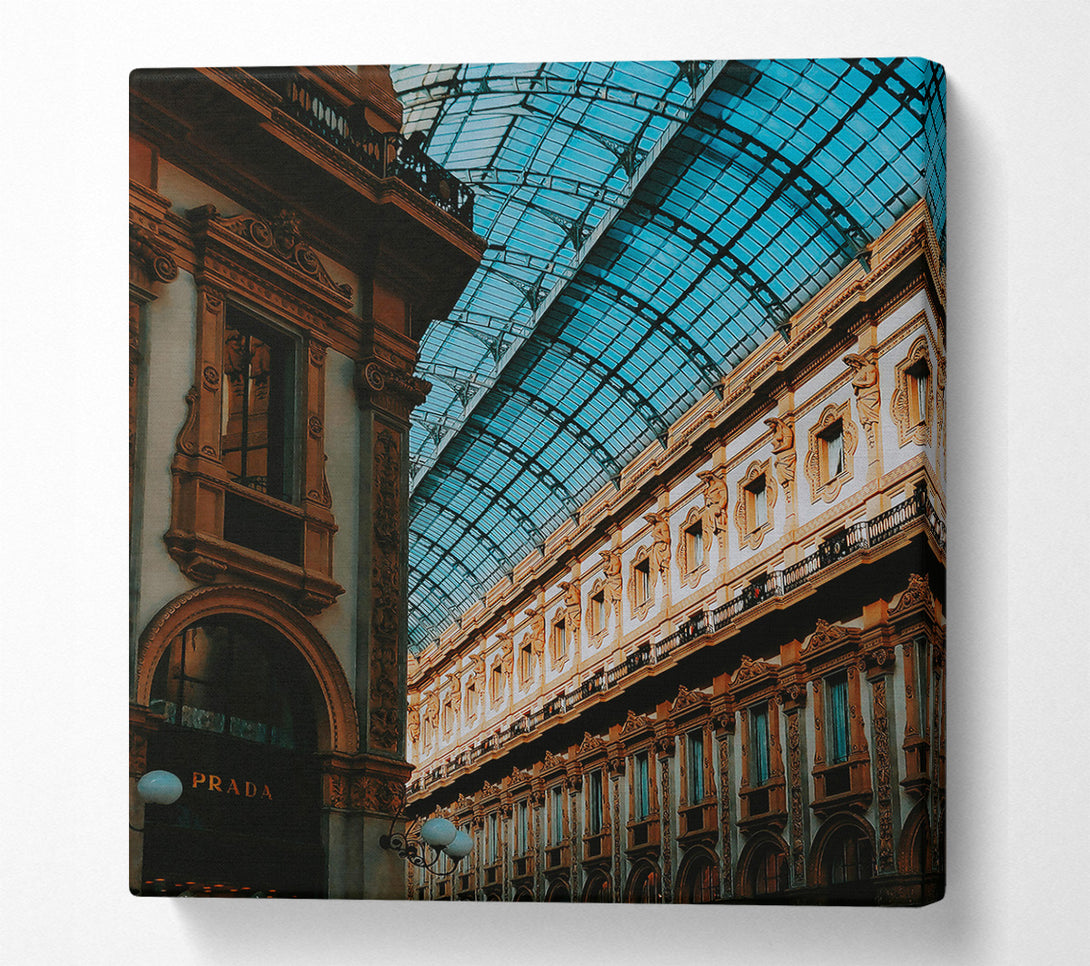  A Canvas Print of Blue Sky Galleria Canvas Wall Art