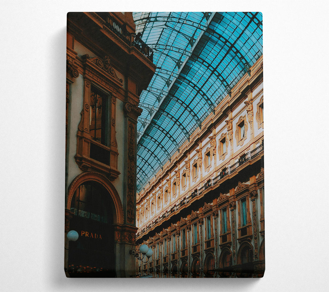  A Canvas Print of Blue Sky Galleria Canvas Wall Art