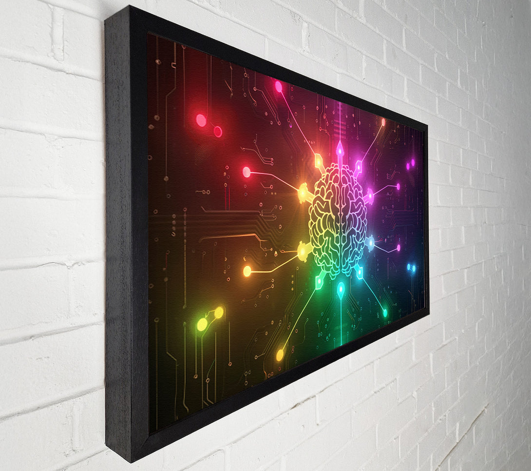  A Canvas Print of Brain Power Canvas Wall Art