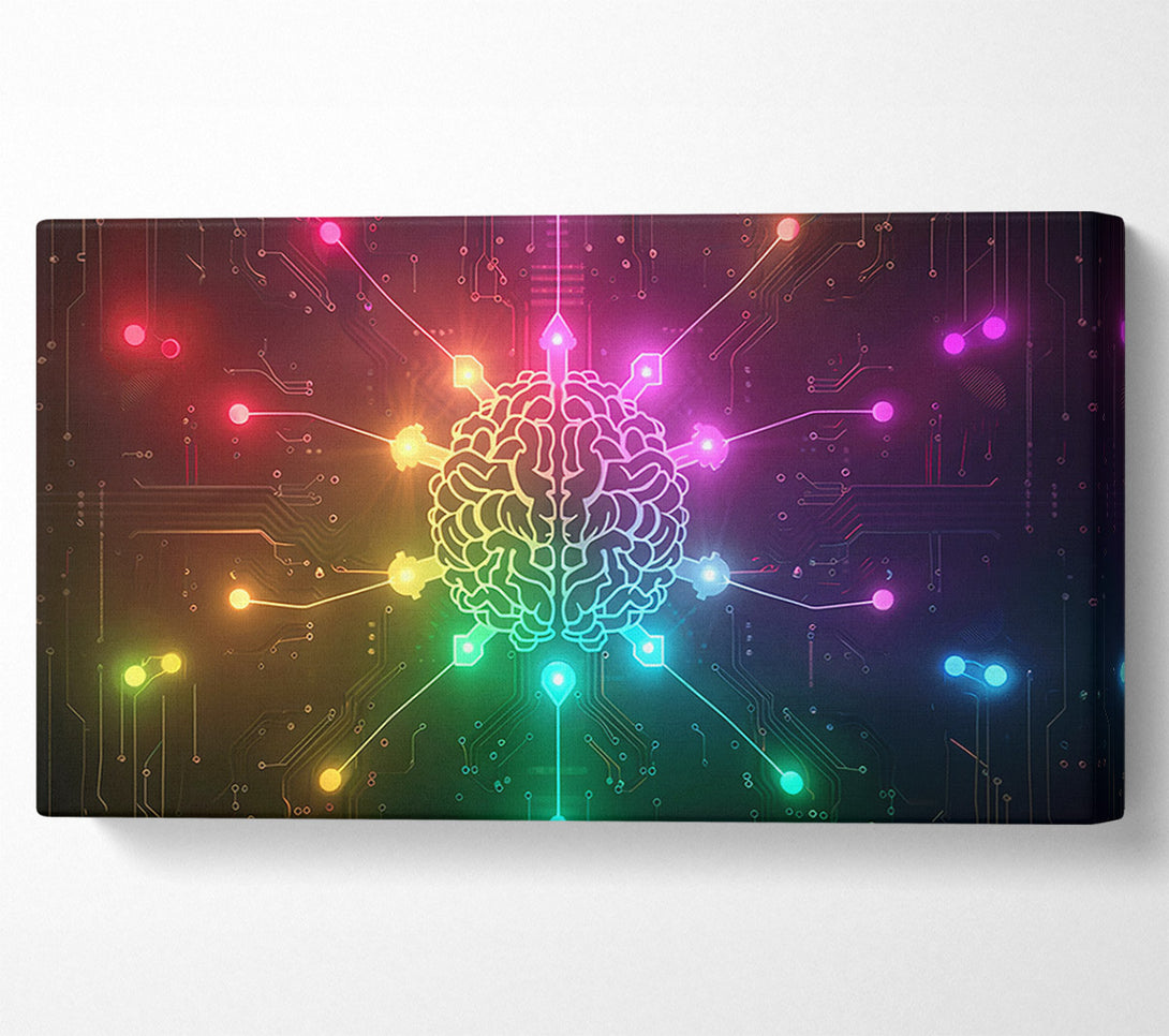 A Canvas Print of Brain Power Canvas Wall Art