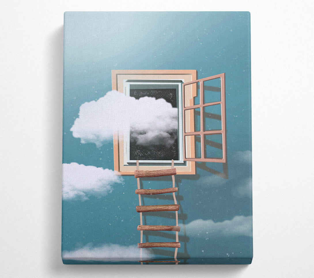  A Canvas Print of Break Free Canvas Print