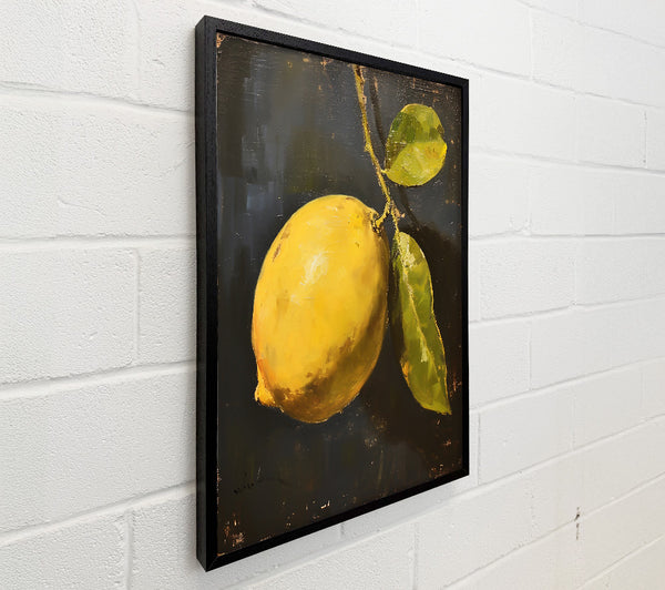 Golden Lemon Still Life