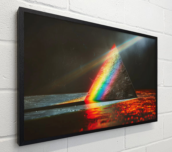 Red Prism Reflection