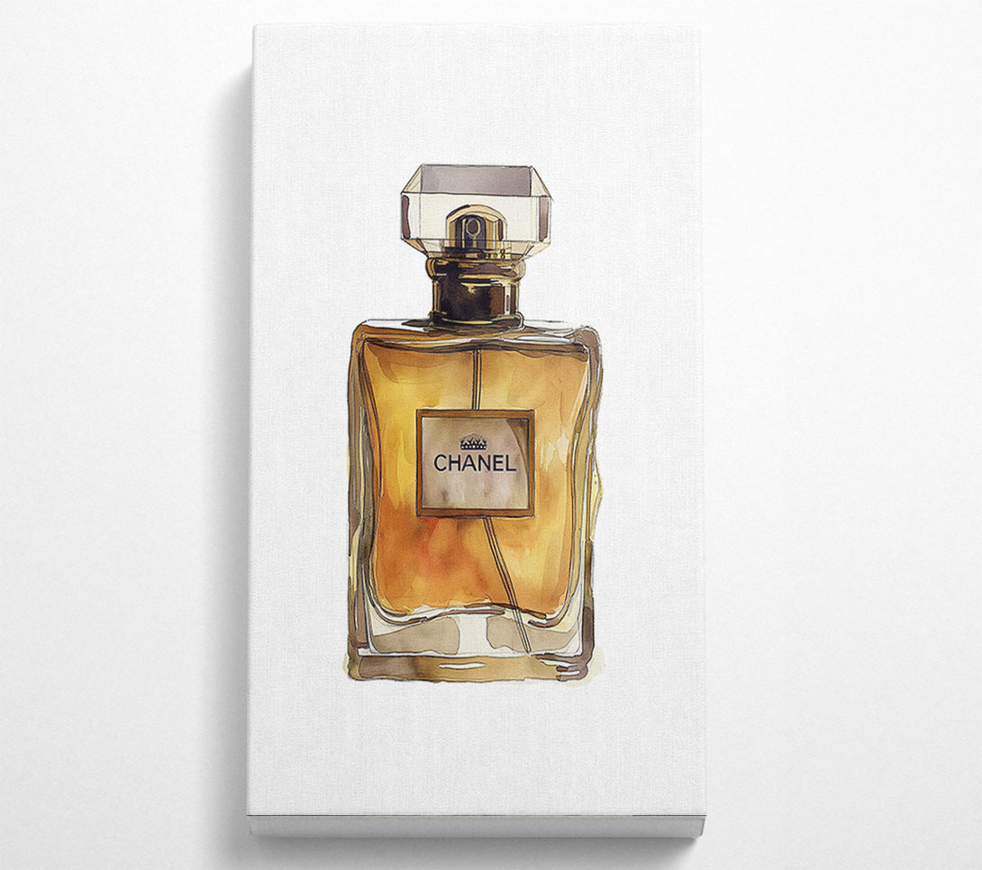  A Canvas Print of Brown Chanel Bottle Canvas Art