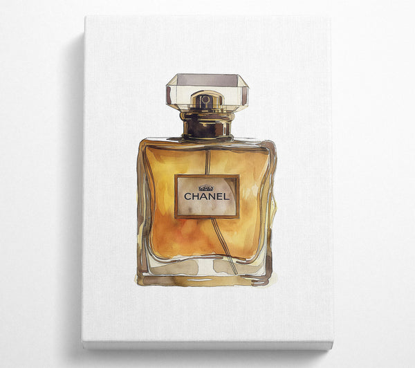  A Canvas Print of Brown Chanel Bottle Canvas Art
