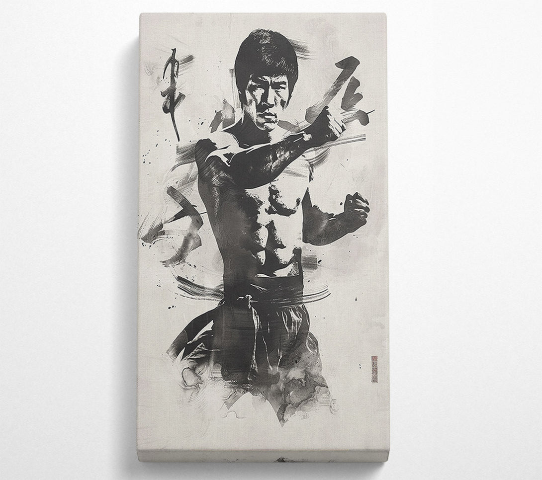  A Canvas Print of Bruce Lee Canvas Art