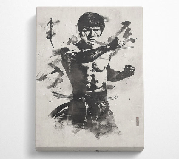  A Canvas Print of Bruce Lee Canvas Art