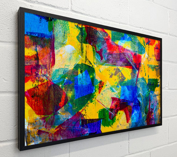Yellow Abstract Burst