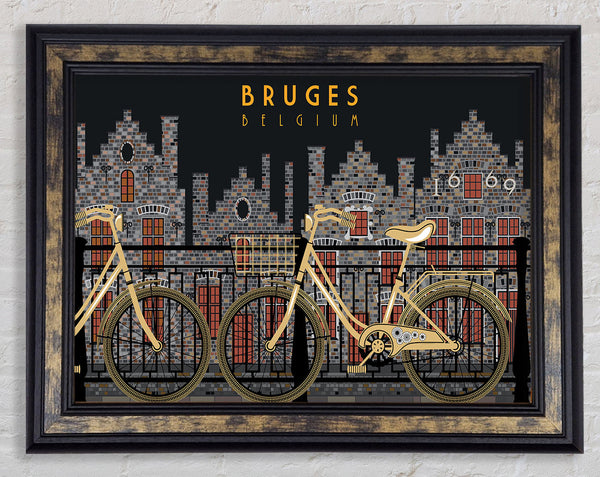 Bruges Belgium Framed Print