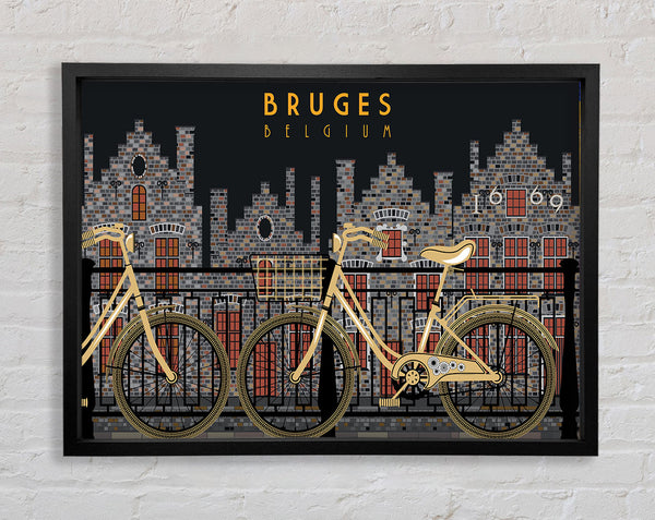 Bruges Belgium Framed Print