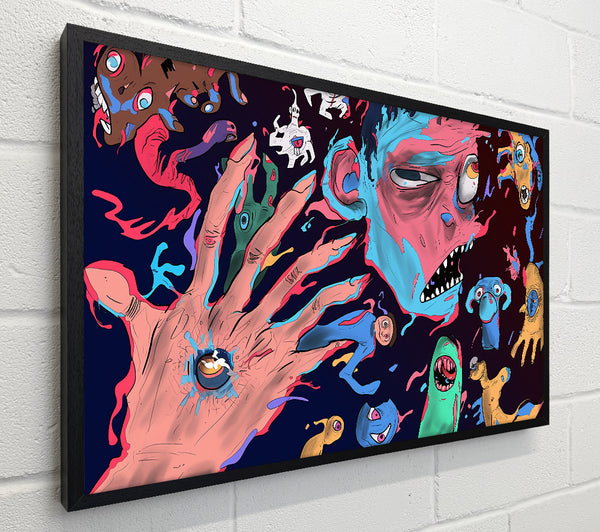 Blue And Crimson Scream