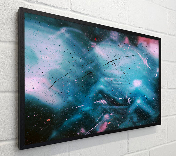 Teal Sky Splatter