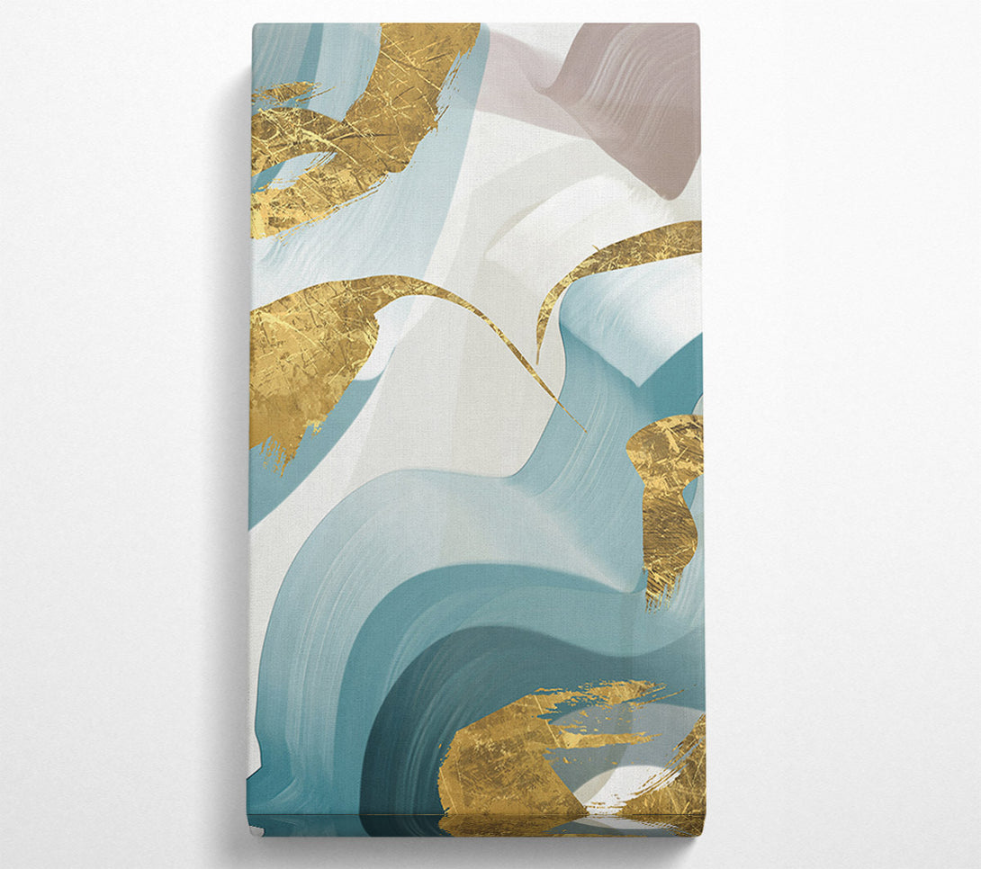 A Canvas Print of Brush Waves Canvas Print