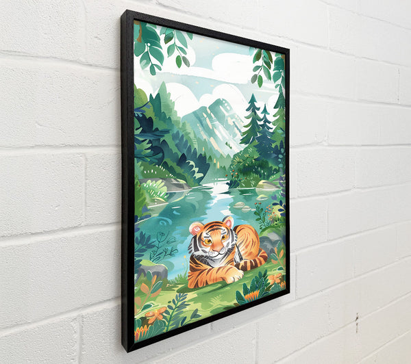 Orange Tiger'S Rest