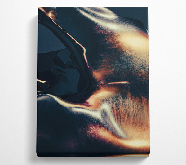  A Canvas Print of Golden Light Flowing Canvas Art