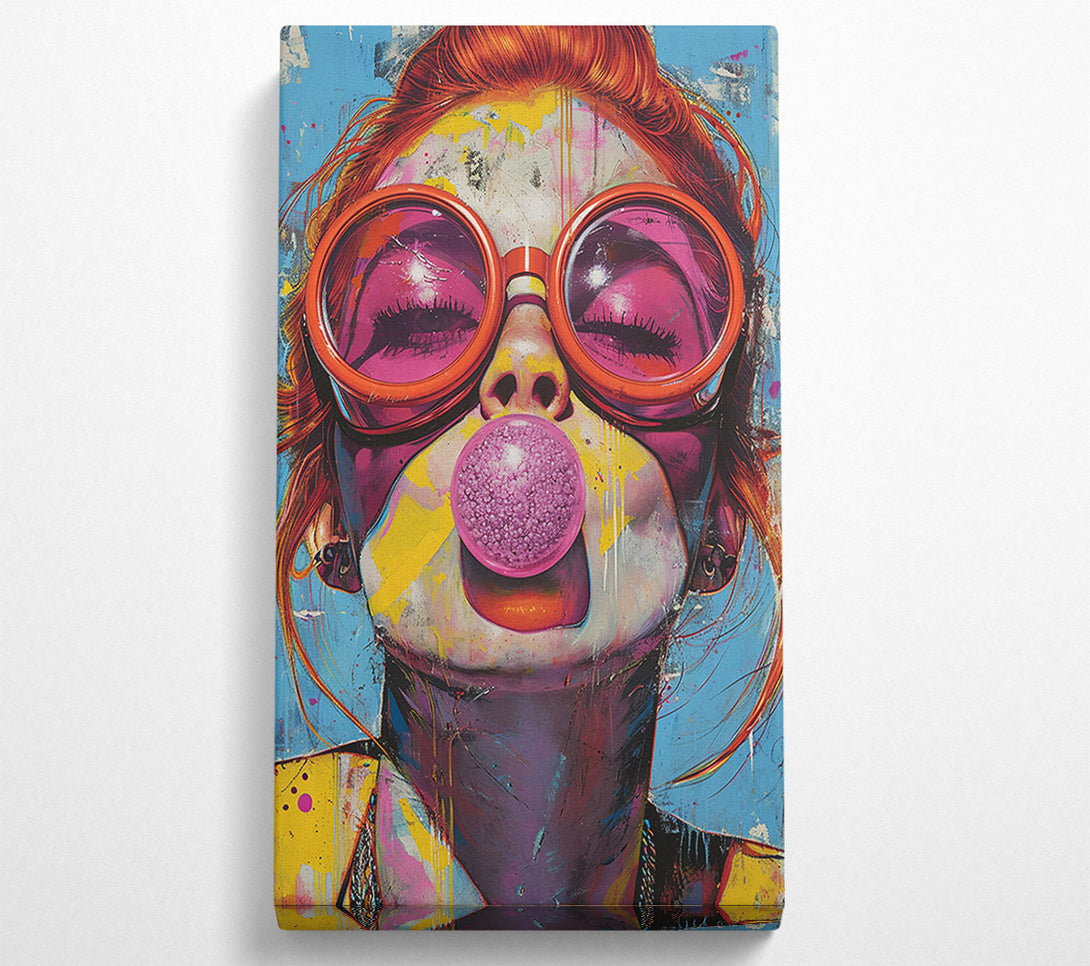  A Canvas Print of Bubble Gum Pop Canvas Wall Art