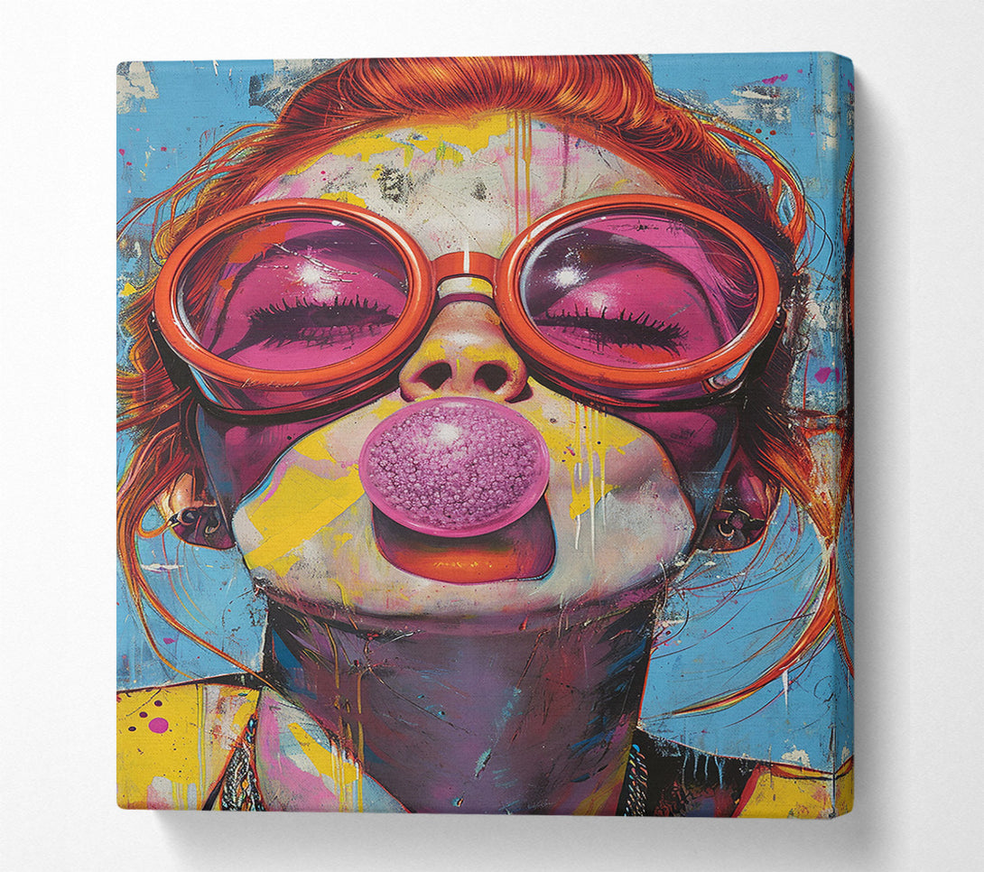  A Canvas Print of Bubble Gum Pop Canvas Wall Art