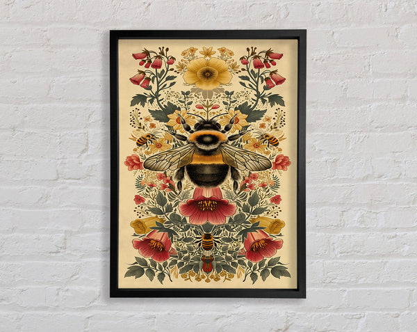 Bumblebee Nature Framed Print
