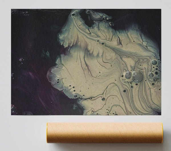 The Grey Swirl Giclee Print