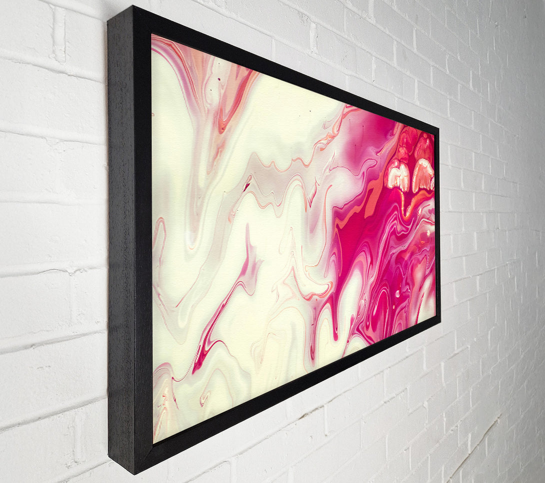  A Canvas Print of Crimson Swirls And Dreams Canvas Art